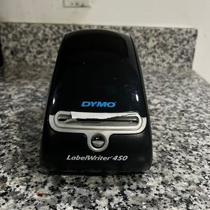 Dymo labelwriter 450 with power cord and usb cable